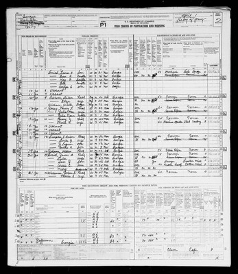 1950, Josey, Henry Lewis & Julia Diane, Washington Co, GA.jpg