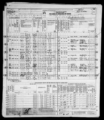 1950, Josey, James Eldridge & Emily Brown, Mecklenburg Co, NC.jpg