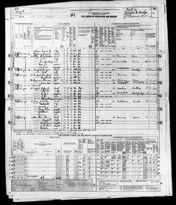1950, Josey, Jesse Clinton & Mattie Belle Mitchell, Conecuh Co, AL.jpg