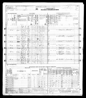 1950, Josey, Lewis Lafayette & Bessie Huskey, Pittsylvania Co, VA.jpg