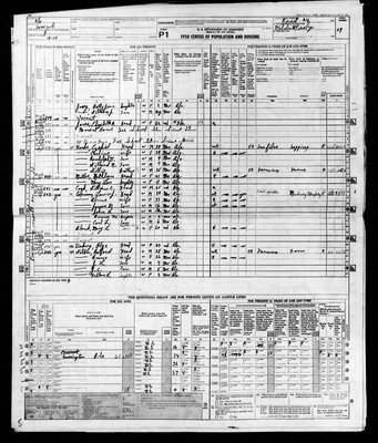 1950, Josey, Richard Clifford & Nettie Brooks, Covington Co, AL part 2.jpg
