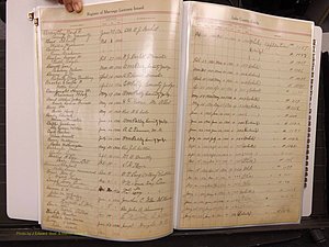 Lake Co, FL Marriage Book 1, 1912-1929 Index B9.JPG