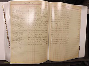 Lake Co, FL Marriage Book 1, 1912-1929 Index W14.JPG