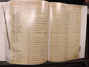 Lake Co, FL Marriage Book 1, 1912-1929 Index W4.JPG