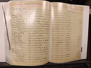 Lake Co, FL Marriage Book 1, 1912-1929 Index W8.JPG
