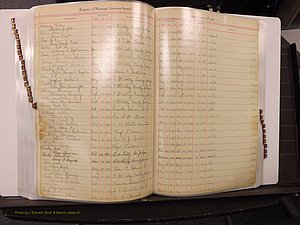 Lake Co, FL Marriage Book 2, 1929-1944 Index P1.JPG