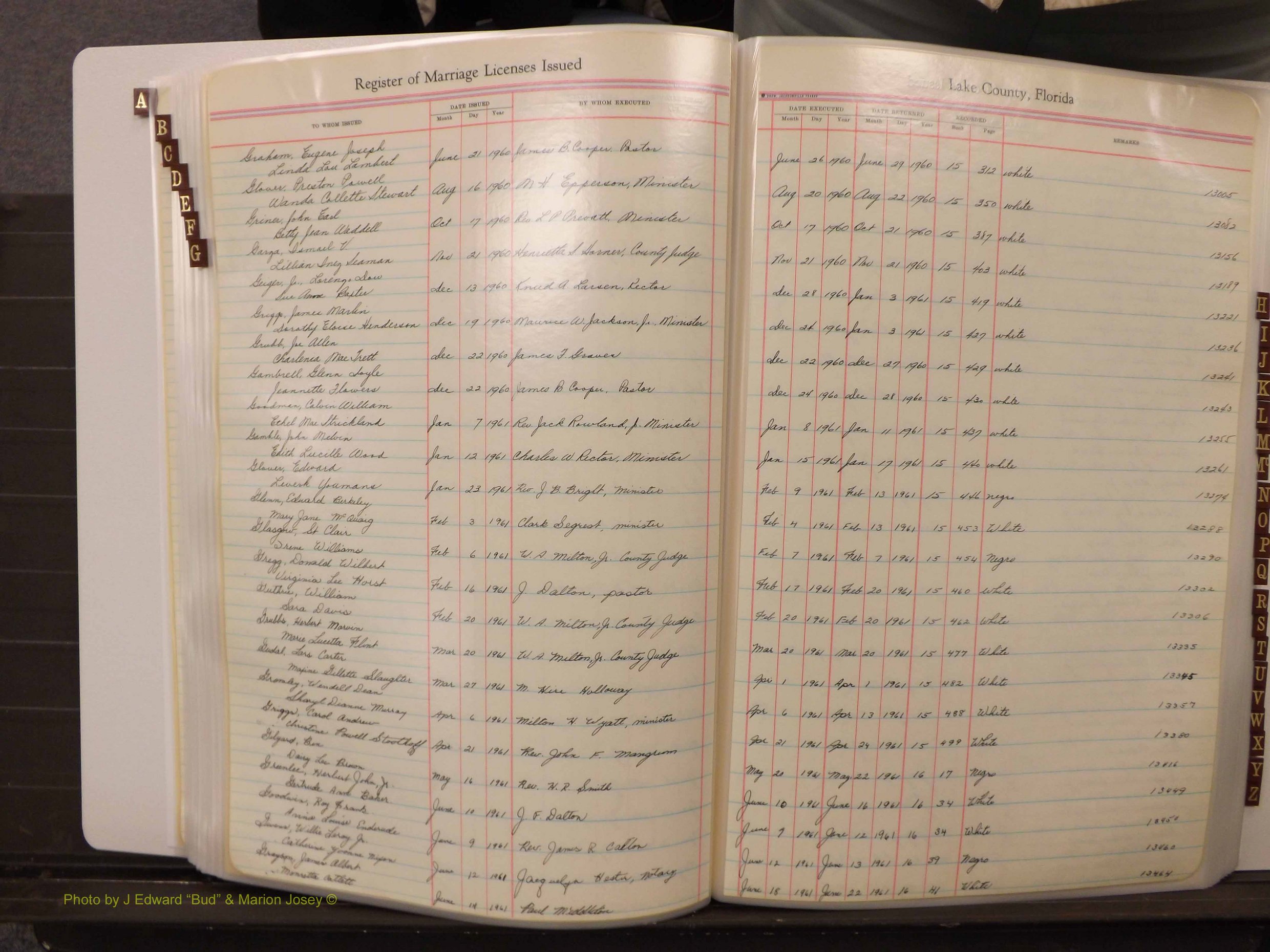 Lake Co, FL Marriage Book 4, 1959-1964 Index G2.JPG