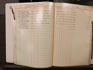 Lake Co, FL Marriage Book 4, 1959-1964 Index G6.JPG