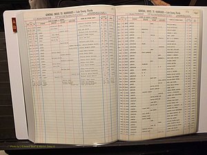 Lake Co, FL Marriage Index A-B, 1889-1986 (197).JPG