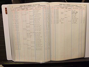 Lake Co, FL Marriage Index A-B, 1889-1986 (204).JPG