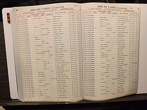 Lake Co, FL Marriage Index A-B, 1889-1986 (234).JPG