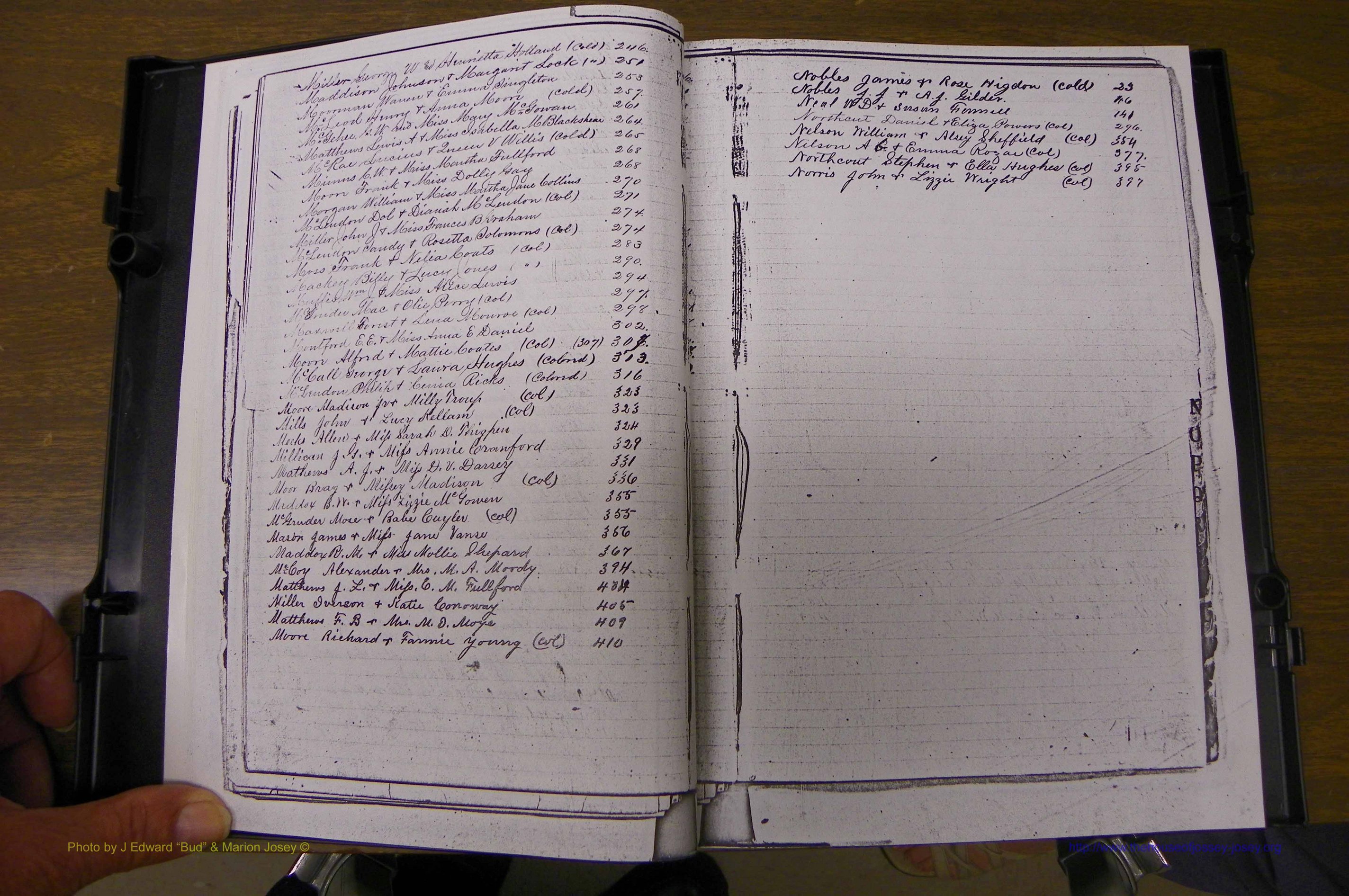 Laurens Co, GA, Marriages 1879 - 1886, Index M & N.JPG