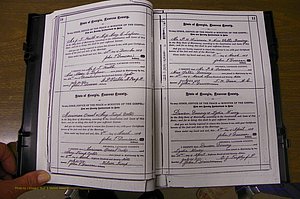 Laurens Co, GA, Marriages 1879 - 1886, P 010-011.JPG