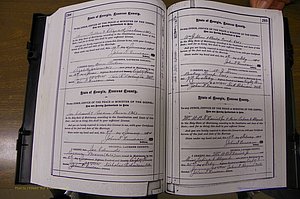 Laurens Co, GA, Marriages 1879 - 1886, P 288-289.JPG