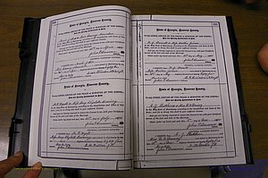 Laurens Co, GA, Marriages 1879 - 1886, P 330-331.JPG