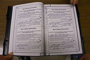 Laurens Co, GA, Marriages 1879 - 1886, P 360-361.JPG