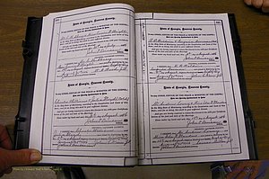 Laurens Co, GA, Marriages 1879 - 1886, P 390-391.JPG