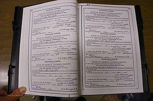 Laurens Co, GA, Marriages Book K, 1886 - 1896, P 014-015.JPG