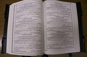 Laurens Co, GA, Marriages Book K, 1886 - 1896, P 186-187.JPG