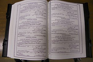 Laurens Co, GA, Marriages Book K, 1886 - 1896, P 208-209.JPG