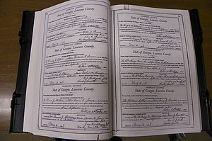 Laurens Co, GA, Marriages Book L, 1892 - 1906, P 010-011.JPG