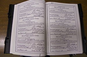 Laurens Co, GA, Marriages Book L, 1892 - 1906, P 014-015.JPG