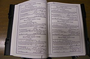 Laurens Co, GA, Marriages Book L, 1892 - 1906, P 018-019.JPG