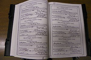 Laurens Co, GA, Marriages Book L, 1892 - 1906, P 026-027.JPG