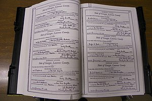 Laurens Co, GA, Marriages Book L, 1892 - 1906, P 034-035.JPG