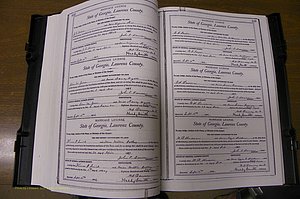 Laurens Co, GA, Marriages Book L, 1892 - 1906, P 112-113.JPG