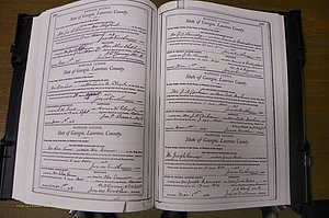 Laurens Co, GA, Marriages Book L, 1892 - 1906, P 188-189.JPG
