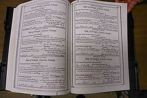 Laurens Co, GA, Marriages Book L, 1892 - 1906, P 250-251.JPG