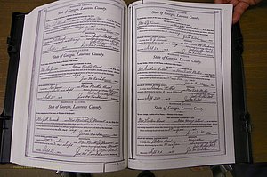 Laurens Co, GA, Marriages Book L, 1892 - 1906, P 252-253.JPG