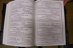 Laurens Co, GA, Marriages Book L, 1892 - 1906, P 268-269.JPG