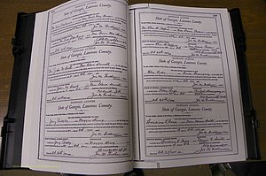 Laurens Co, GA, Marriages Book L, 1892 - 1906, P 298-299.JPG