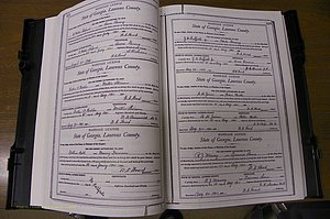 Laurens Co, GA, Marriages Book L, 1892 - 1906, P 338-339.JPG
