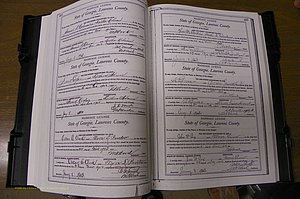 Laurens Co, GA, Marriages Book L, 1892 - 1906, P 402-403.JPG