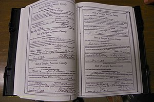 Laurens Co, GA, Marriages Book L, 1892 - 1906, P 414-415.JPG