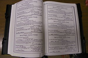 Laurens Co, GA, Marriages Book L, 1892 - 1906, P 422-423.JPG