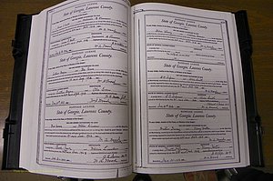 Laurens Co, GA, Marriages Book L, 1892 - 1906, P 452-453.JPG