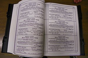 Laurens Co, GA, Marriages Book P, 1915 - 1924, White, P 078-079.JPG