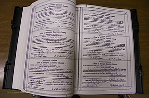 Laurens Co, GA, Marriages Book P, 1915 - 1924, White, P 080-081.JPG
