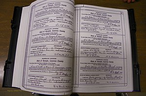 Laurens Co, GA, Marriages Book P, 1915 - 1924, White, P 090-091.JPG