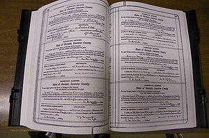 Laurens Co, GA, Marriages Book P, 1915 - 1924, White, P 146-147.JPG