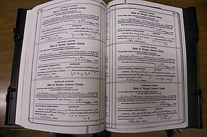 Laurens Co, GA, Marriages Book P, 1915 - 1924, White, P 522-523.JPG