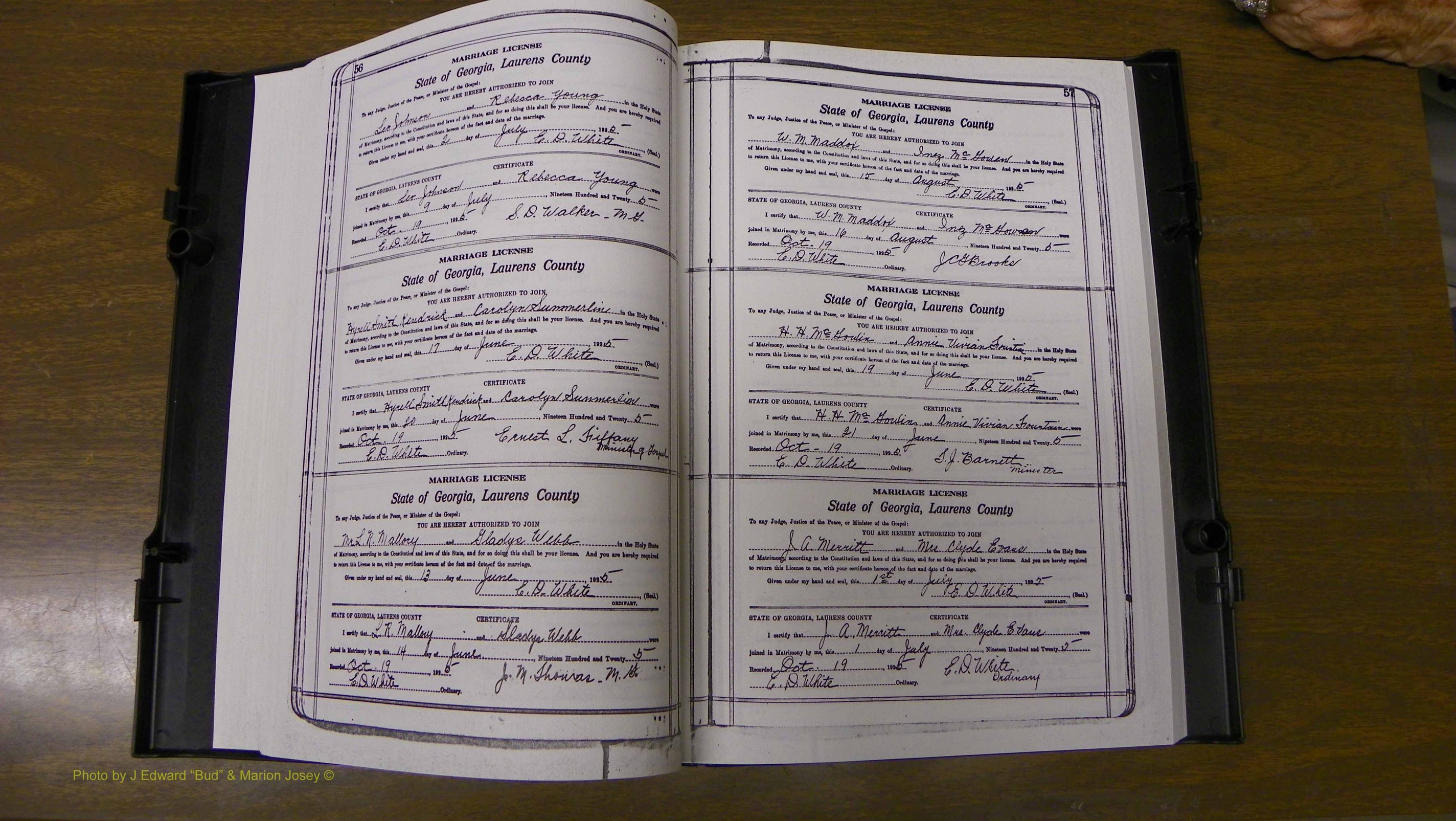Laurens Co, GA, Marriages Book S, 1924 - 1934, White, P 056-057.JPG