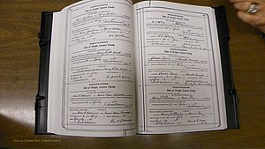 Laurens Co, GA, Marriages Book U, 1934 - 1944, White, P 464-465.JPG