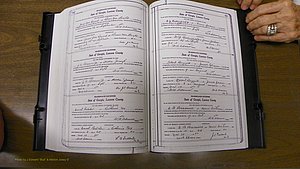 Laurens Co, GA, Marriages Book U, 1934 - 1944, White, P 542-543.JPG
