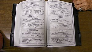Laurens Co, GA, Marriages Book U, 1934 - 1944, White, P 602-603.JPG
