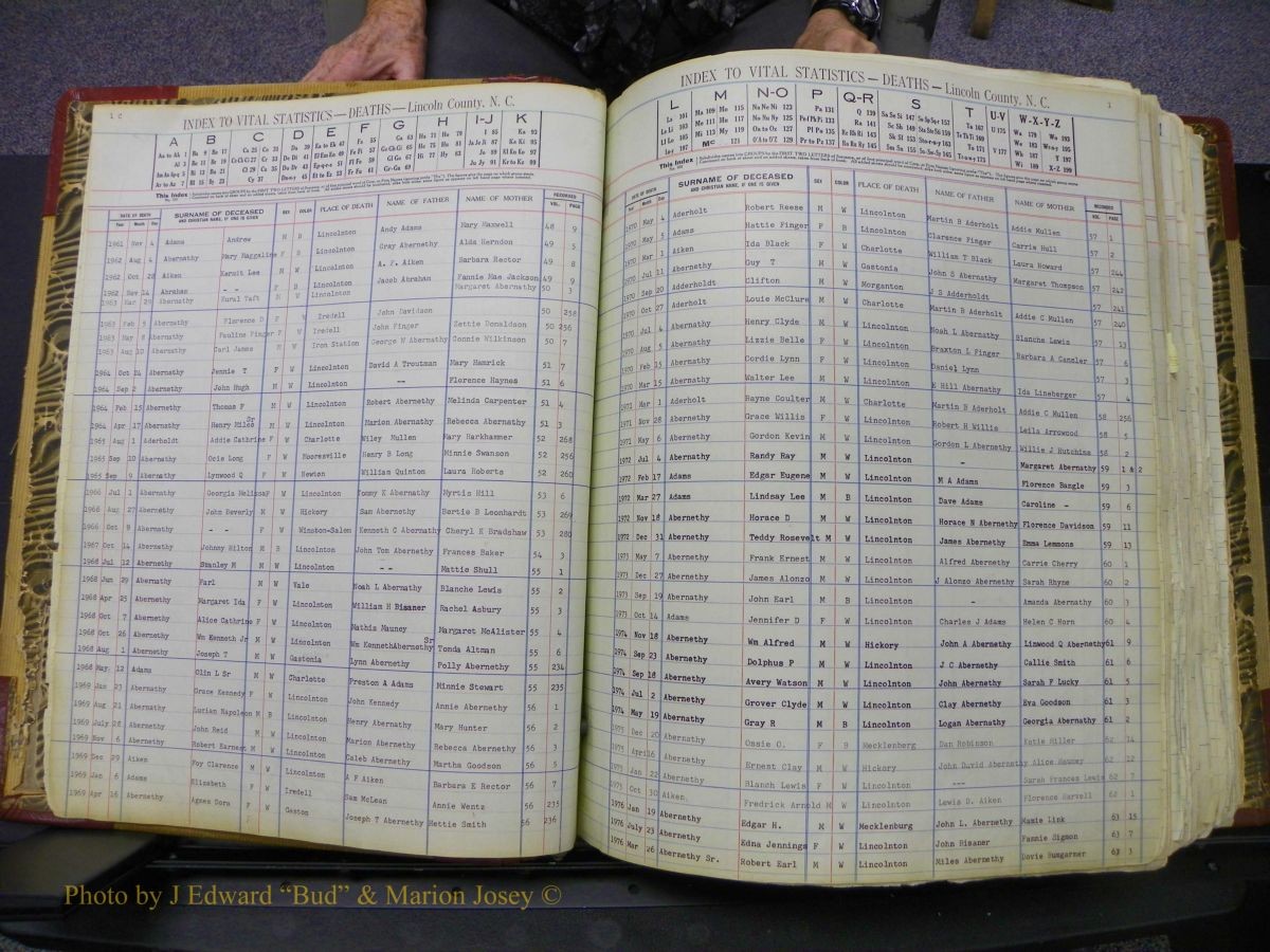 Lincoln Deaths, A-Z, 1913-1991 004.JPG